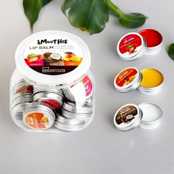 Pot de 30 (1,36€ pièce) : Baumes à Lèvres – 3 Parfums – Image 2