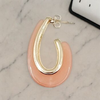 Mélange de 5 paires (Soit 2€ la Paire) : Boucles d'oreilles Acidulées en Cuivre - Couleurs Mélangées – Image 3