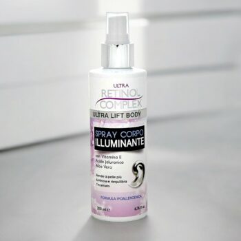 Lot de 12 (Soit 3,95€ Pièce) : Spray Crème Corporel Illuminant - Enrichie en Luminescine