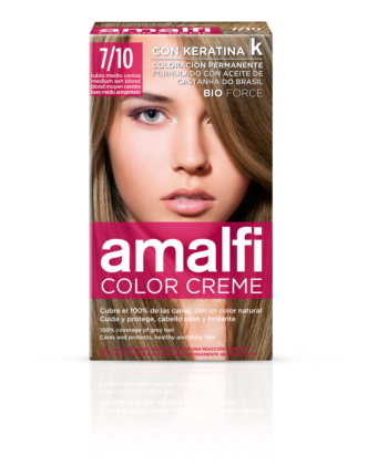 Lot de 3 (2,75€ pièce) : Kit de Crème Colorante - Blond Moyen Cendré - Résultats Professionnels – Image 2
