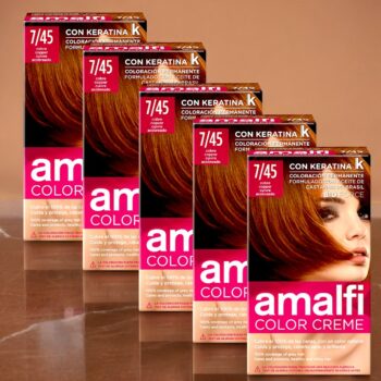 Lot de 9 (2,35€ pièce) : Kit de Crème Colorante - Cuivré - Résultats Professionnels