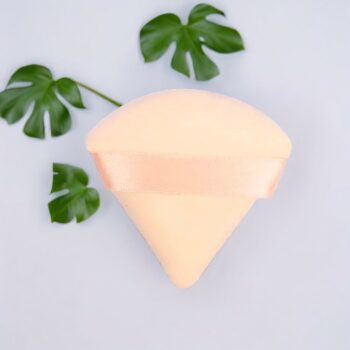 Pack de 12 (soit 0,91€) : Éponge professionnelle de maquillage Houpette triangulaire