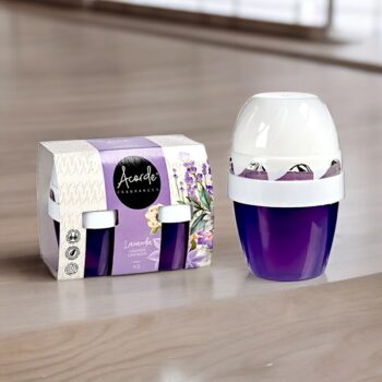 Lot de 12 X 2 (soit 1,40€ les 2 Pots) Coffret de 2 Déodorisants en Gel - Lavande