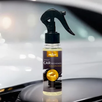 Lot de 12 (soit 1,60€ pièce) : Spray d'Ambiance Parfumé Voiture 100ml - GOLDEN MAN - Prady – Image 2