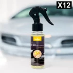 Lot de 12 (soit 1,60€ pièce) : Spray d'Ambiance Parfumé Voiture 100ml - VANILLE - Prady