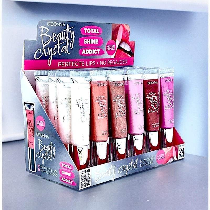 lipgloss ddonna 12264b 2 Parmi Le Moins Cher en France 💵 (Soit 1,10€ Pièce) 24 Brillants à Lèvres DDONNA – Sensation Soyeuse – Image 3