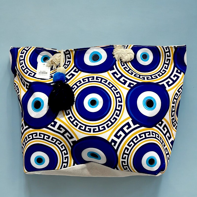 sac de plage motifs mandala Mélange de 5 Couleurs (soit 3,95€) Grand Sac à Main + Porte Monnaie - Motifs Mandalas – Image 1
