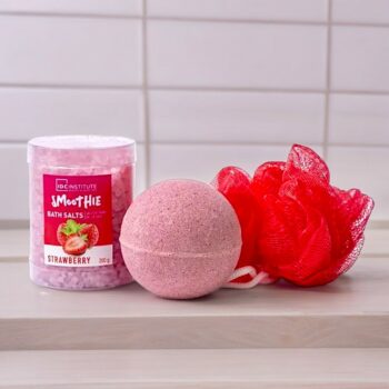 Coffret Bain Fraise 3 Pièces de IDC Institute - Une Explosion de Fraîcheur Gourmande 🛁 – Image 2