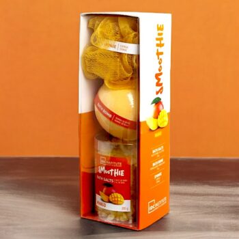 Lot de 3 (3,20€ Pièce) : Coffret Bain Mangue 3 Pièces de IDC Institute - Une Explosion de Saveurs Exotiques 🛁 – Image 4