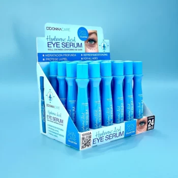 Présentoir de 24 (Soit 1,05€ Pièce) : Roll-On Sérum Contour Des Yeux à L'acide Hyaluronique - D'Donna