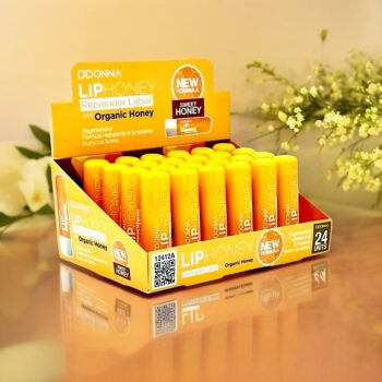 Pack de 24 (soit 0,74€ l'unité) Baume à lèvres au Miel - D'Donna