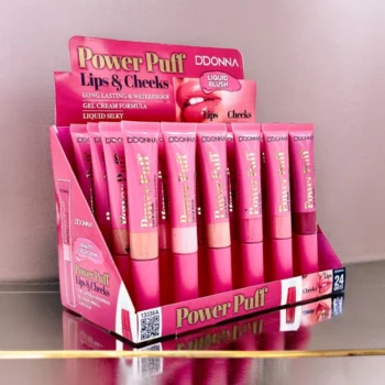 Présentoir de 24 (1,68€ pièce) : Blush Liquide "Power Puff" - D'Donna – Image 3