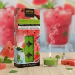 Lot de 10 Paquets de 10 Bougies (soit 1,20€ les 10) - Sorbet Pastèque