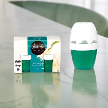 Lot de 12 X 2 (soit 1,40€ les 2 Pots) Coffret de 2 Déodorisants en Gel - Dame des nuits
