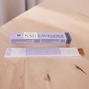 Carton de 12 Paquets de 12 Encens (soit 0,77€ le paquet) LAVANDE - Vijayshree Golden Nag – Image 2