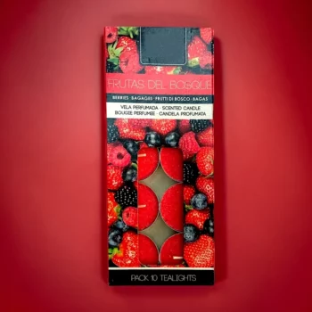 Lot de 10 (1,10€ Le Blister de 10 Bougie) Paquets de 10 Bougies "100 Pièces" - Fruits Rouges – Image 4