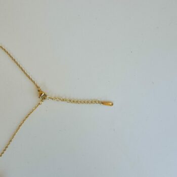 Lot de 12 (1,80€ unité) : Colliers Dorés Avec Pendentif Goutte Nacrée - Acier Inoxydable – Image 7