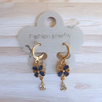 Lot de 10 paires (soit 1,60€ la paire) : Boucle d'oreille pendante Dorée & Argentée Différentes Tailles et Modèles – Image 9
