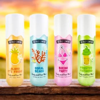 Lot de 12 (3,80€ Pièce) - Brume Corps et Cheveux Glitter Summer Holidays – The Fruit Company – Image 3