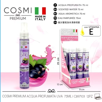 Body Mist MADE IN ITALY - RAISIN - Cosmi – Image 3