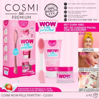 Lot de 2 (2€ Le Coffret) : Kit 3 Pièces – Pour Une Peau Parfaite – Cosmi Premium – Image 5
