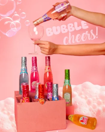 Lot de 6 (soit 1,50€ pièce) : Gel Mousse de Bain Champagne Parfum ROSE - Cosmi Premium – Image 4