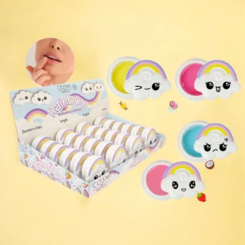 Lot de 4 (1€ pièce) : Baumes à Lèvres RAINBOW – Cosmi Premium – Image 2