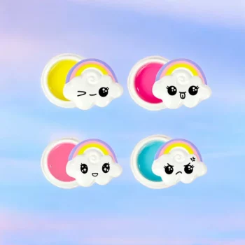 Lot de 4 (1€ pièce) : Baumes à Lèvres RAINBOW – Cosmi Premium