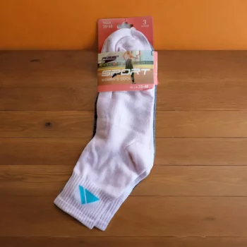 Lot de 12 Paires (0,41€ Pièce) : Chaussettes De Sport Mi-Hautes Pour femme – Image 3