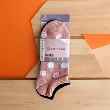 Lot de 12 Paires (0,33€ Pièce) : Chaussettes Courtes à Motifs Pour femme – Image 2