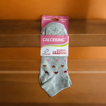 Lot de 12 Paires (0,33€ Pièce) : Chaussettes Courtes à Motifs Pour femme – Image 3