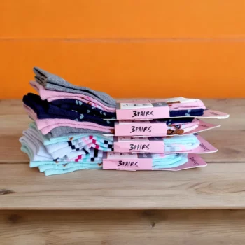 Lot de 12 Paires (0,33€ Pièce) : Chaussettes Courtes à Motifs Pour femme – Image 2