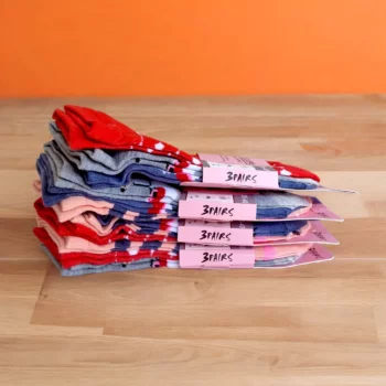 Lot de 12 Paires (0,33€ Pièce) : Chaussettes Courtes à Motifs Pour femme – Image 2