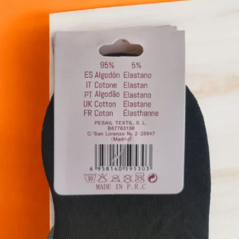 Lot de 12 Paires (0,41€ Pièce) : Chaussettes Courtes Invisible Pour femme – Image 3