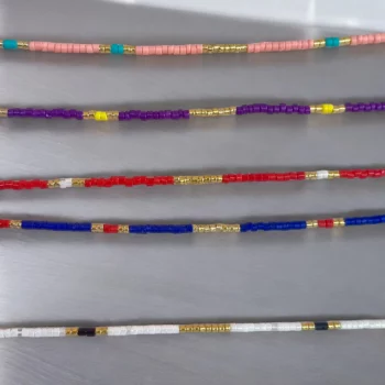 Mélange de 12 (0,50€ unité) : Bracelets en Cordes et Perles – Image 2