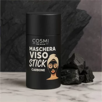 Lot de 12 (1,95€ pièce) : Masque Visage en Stick au CHARBON – Cosmi Premium