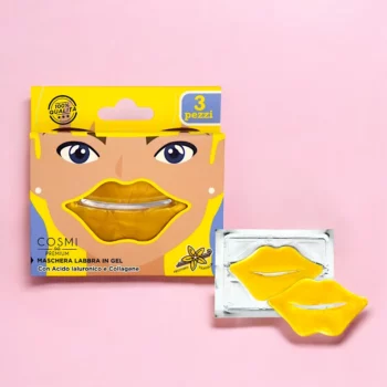 Masque Pour Lèvres Acide Hyaluronique & Collagène VANILLE – Cosmi Premium – Image 2