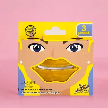 Masque Pour Lèvres Acide Hyaluronique & Collagène VANILLE – Cosmi Premium