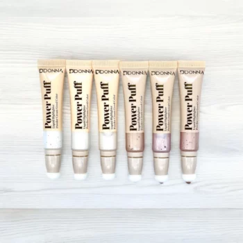 Présentoir de 24 (1,25€ pièce) : Enlumineur Liquide Waterproof POWER PUFF - D'Donna – Image 2