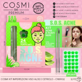 Kit SOS ACNE Imperfections Visage – ALOE VERA – Cosmi Premium – Image 4