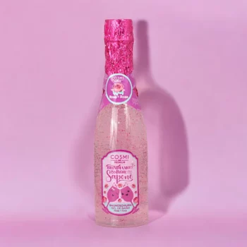 Lot de 6 (soit 1,50€ pièce) : Gel Mousse de Bain Champagne Parfum ROSE - Cosmi Premium