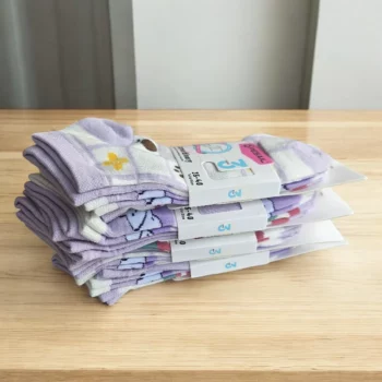 Lot de 12 Paires (0,33€ Pièce) : Chaussettes Courtes à Motifs Pour femme – Image 2