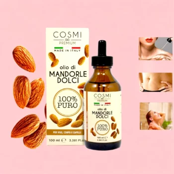 Huile D'Amande Douce 100% Pure – Fabriqué En Italie - Cosmi – Image 3