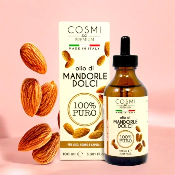 Huile D'Amande Douce 100% Pure – Fabriqué En Italie - Cosmi
