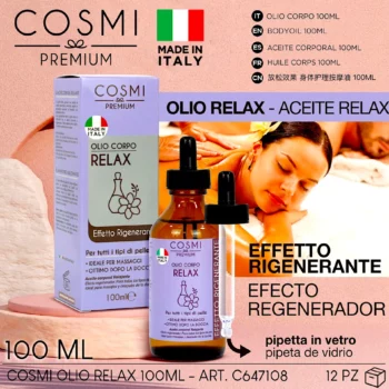 Huile de Massage Relax – Fabriqué En Italie – Image 2
