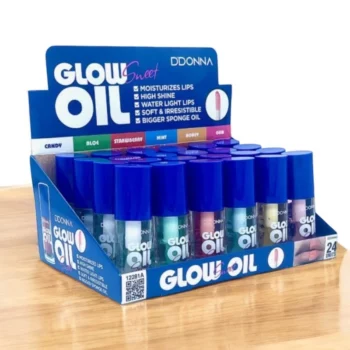Présentoir de 24 (soit 1,24€ l'unité) Gloss "Glow Oil Sweet" - D'Donna – Image 2