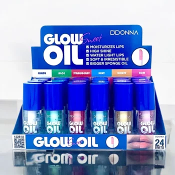 Présentoir de 24 (soit 1,24€ l'unité) Gloss "Glow Oil Sweet" - D'Donna