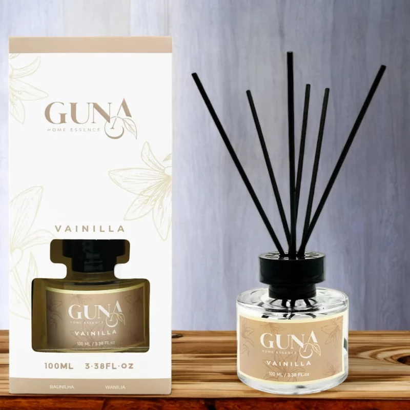 Lot de 6 (soit 3,38€ pièce) : Mikado Essential 100ml VANILLE - Guna