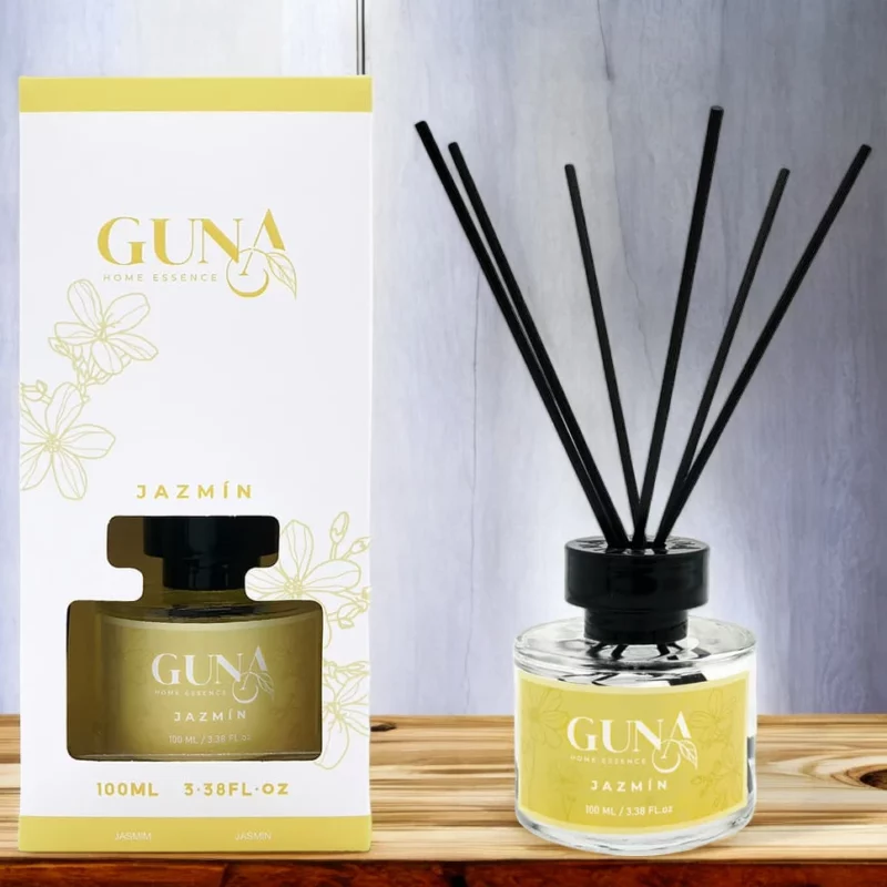 Lot de 6 (soit 3,38€ pièce) : Mikado Essential 100ml JASMIN - Guna