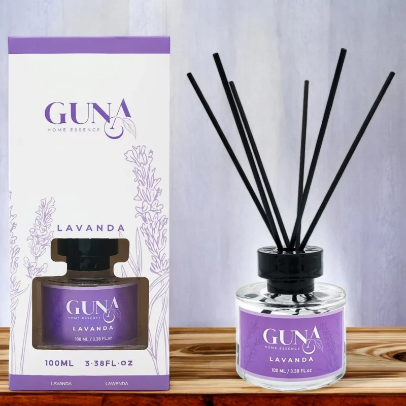 Lot de 6 (soit 3,38€ pièce) : Mikado Essential 100ml LAVANDE - Guna